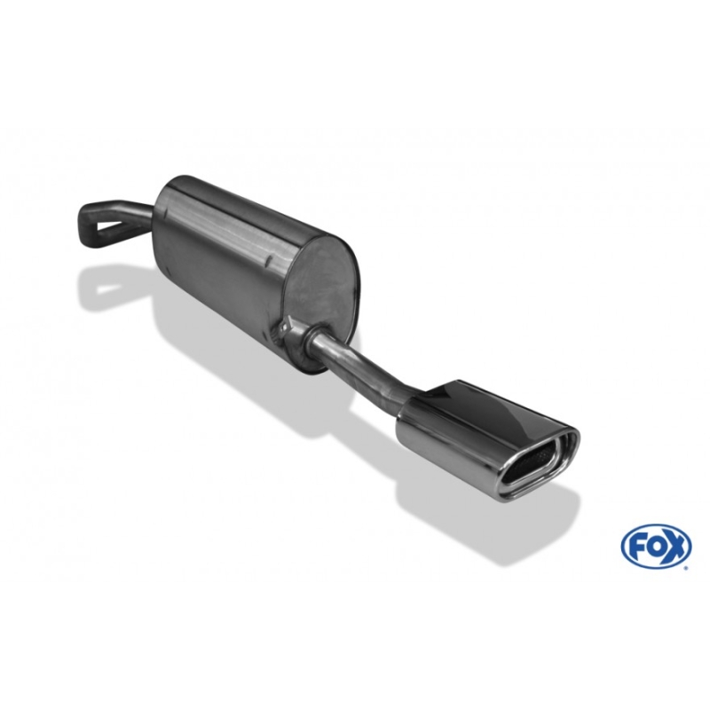 Endschalldämpfer Combi - 135x80 Typ 53